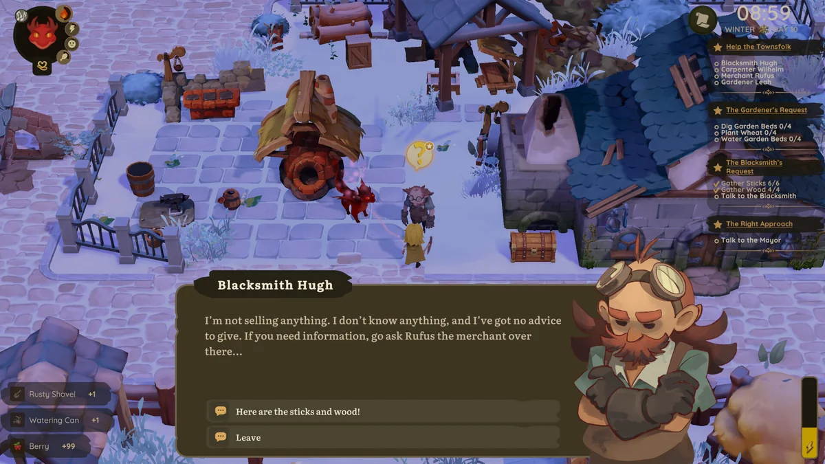 Dragon Shelter village scene